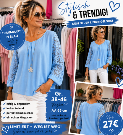 Exklusive chic Bluse