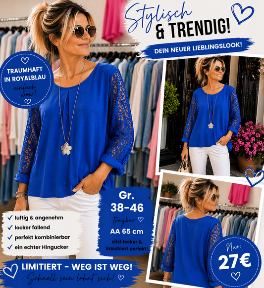 Exklusive chic Bluse