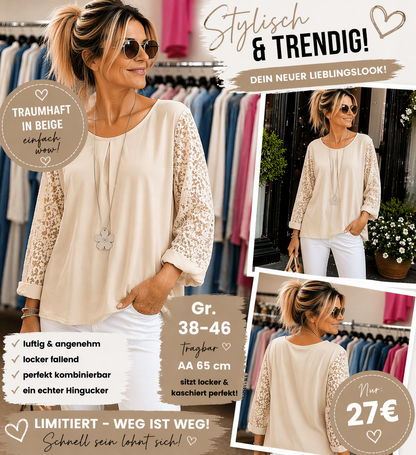 Exklusive chic Bluse