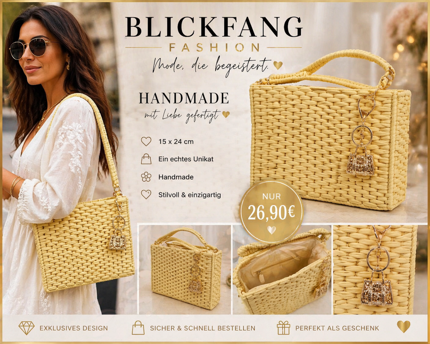 Handmade Tasche „Lissy“