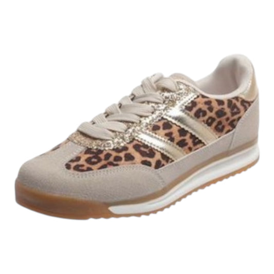 Damen Sneaker mit Glitzer Details