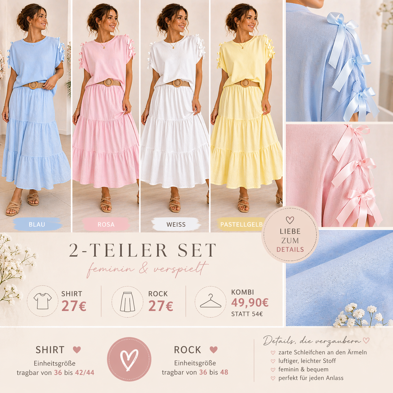 ￼2-Teiler Set -Annabella