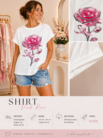 Pink Rose Shirt