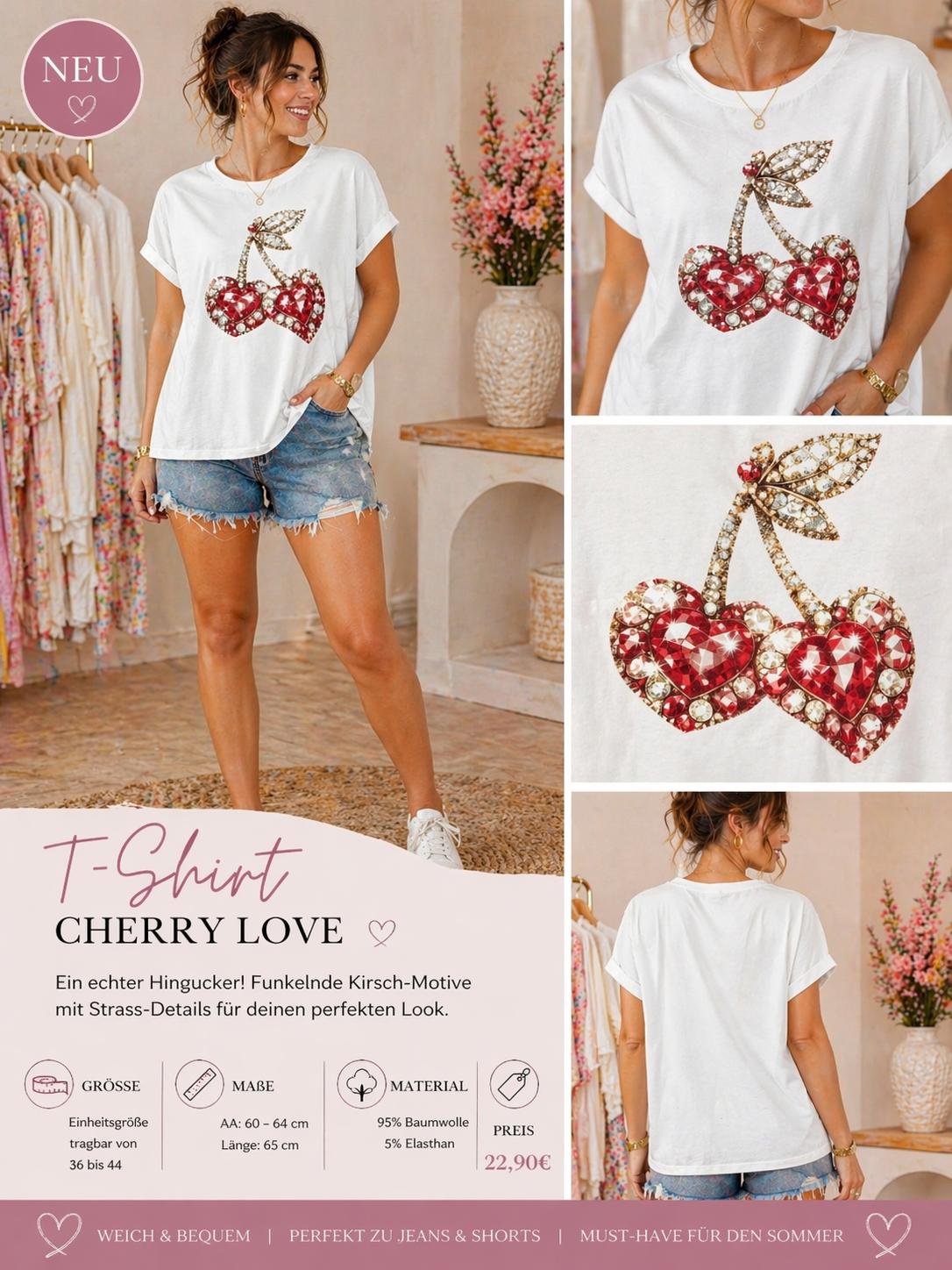 🍒 Cherry -Love T-Shirt