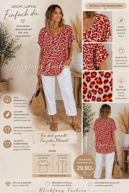 Leo Bluse „ Summer Glow“