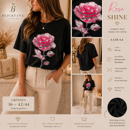 Tshirt „ Rose - Shine „