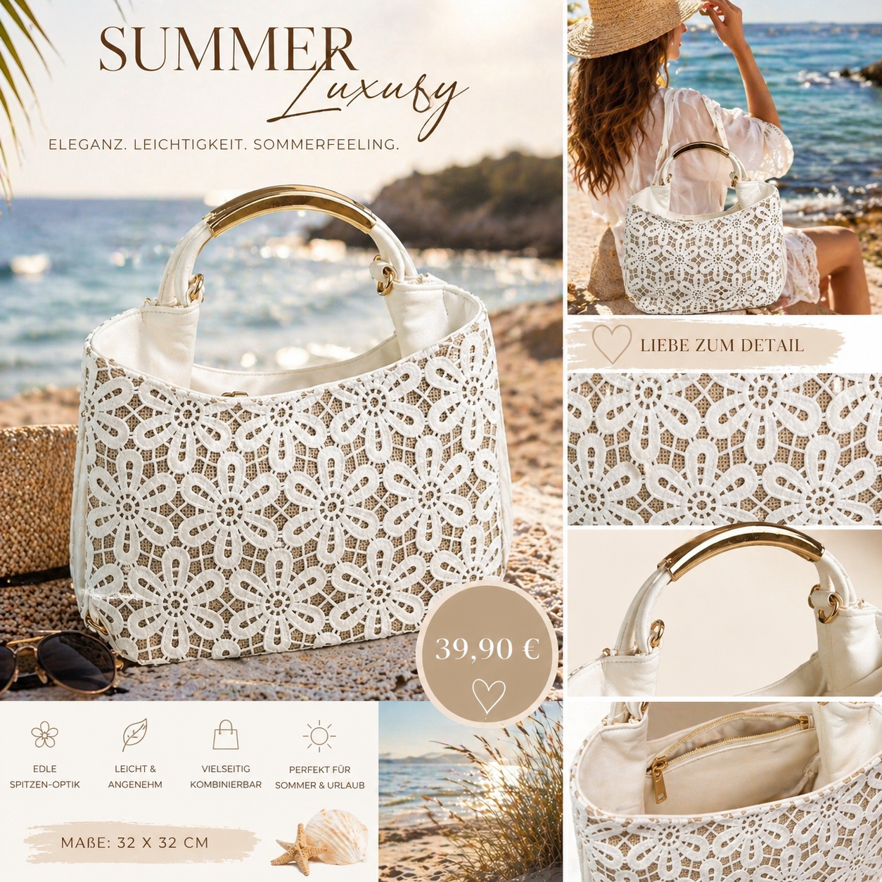 Spitzen Handtasche Summer
