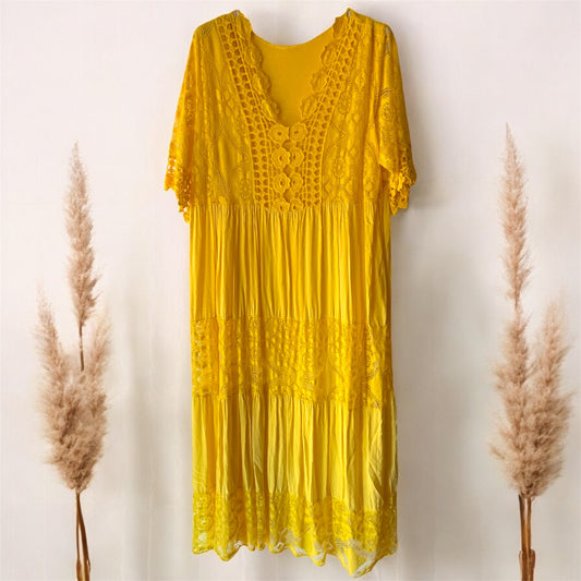 ☀️ Sunshine Vibes only – Dein neues Lieblingskleid für den Sommer!