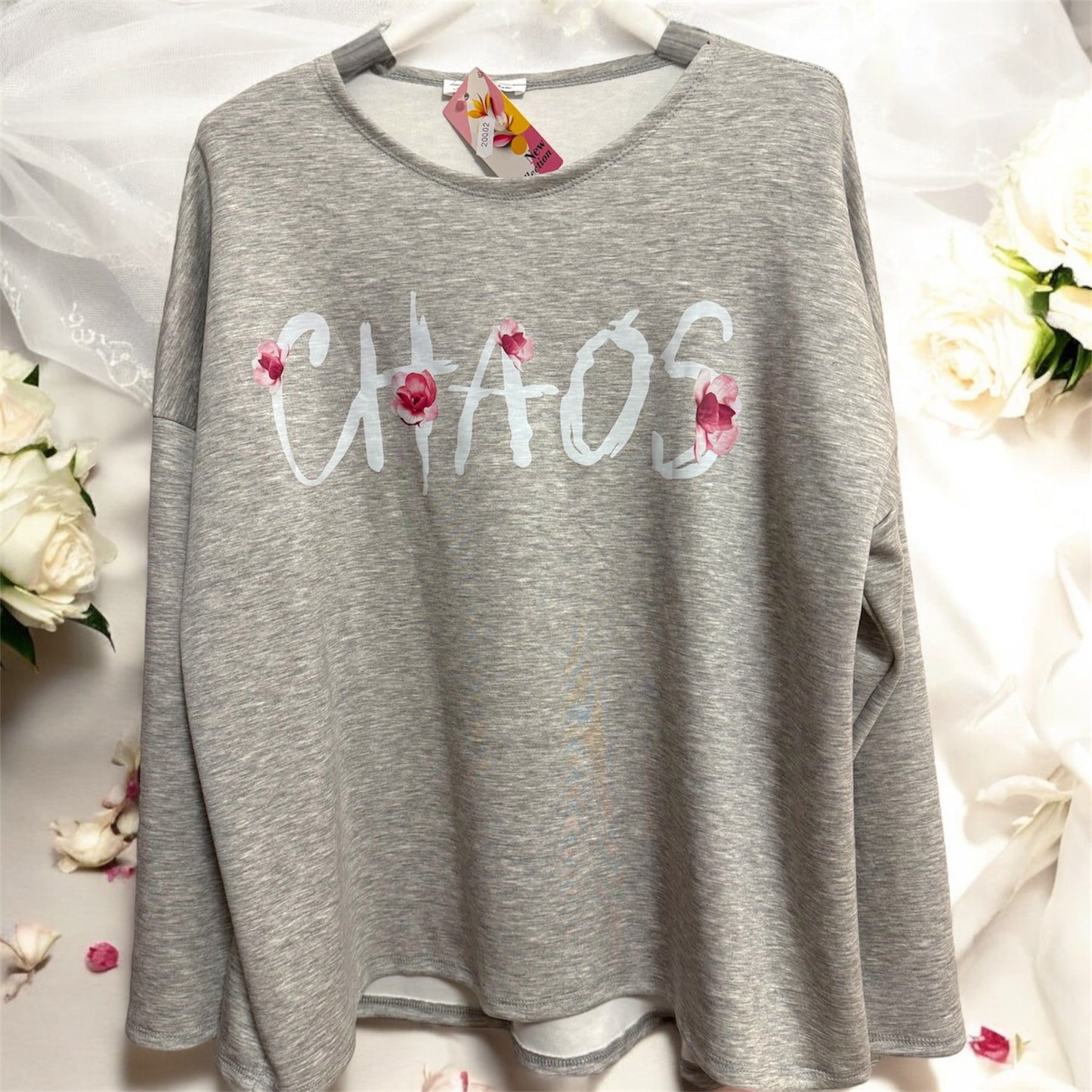 🔥 CHAOS Oversize Sweatshirt – Für alle, die das Leben in vollen Zügen genießen! 🔥