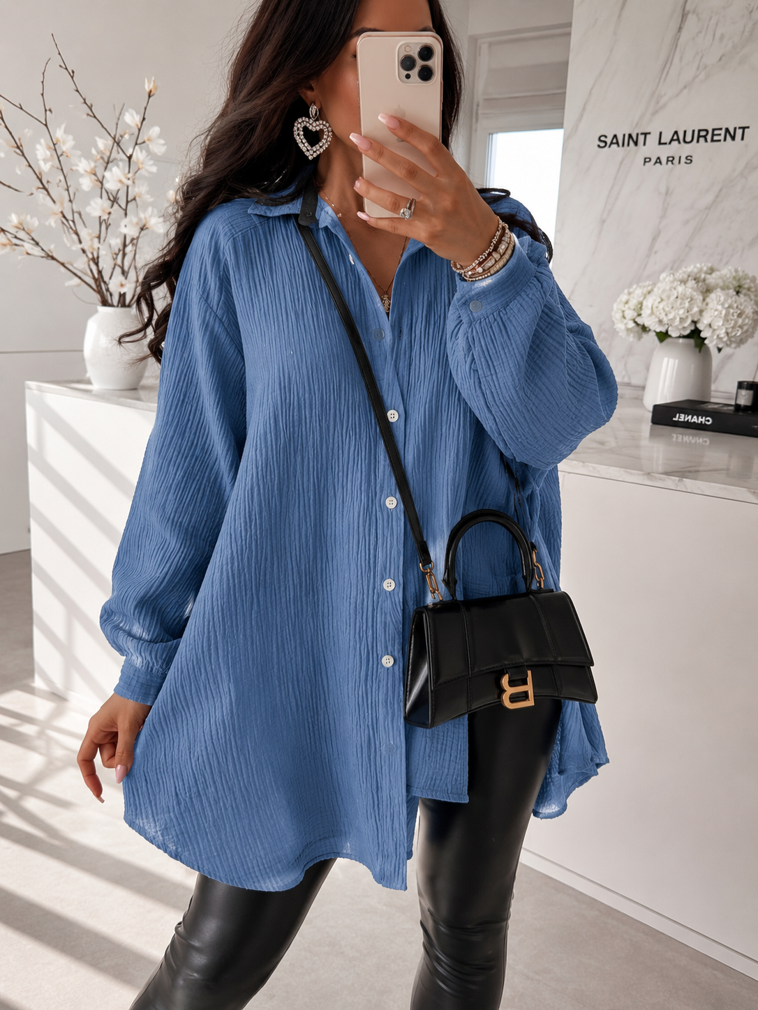Musselin Bluse „ Maya“ New