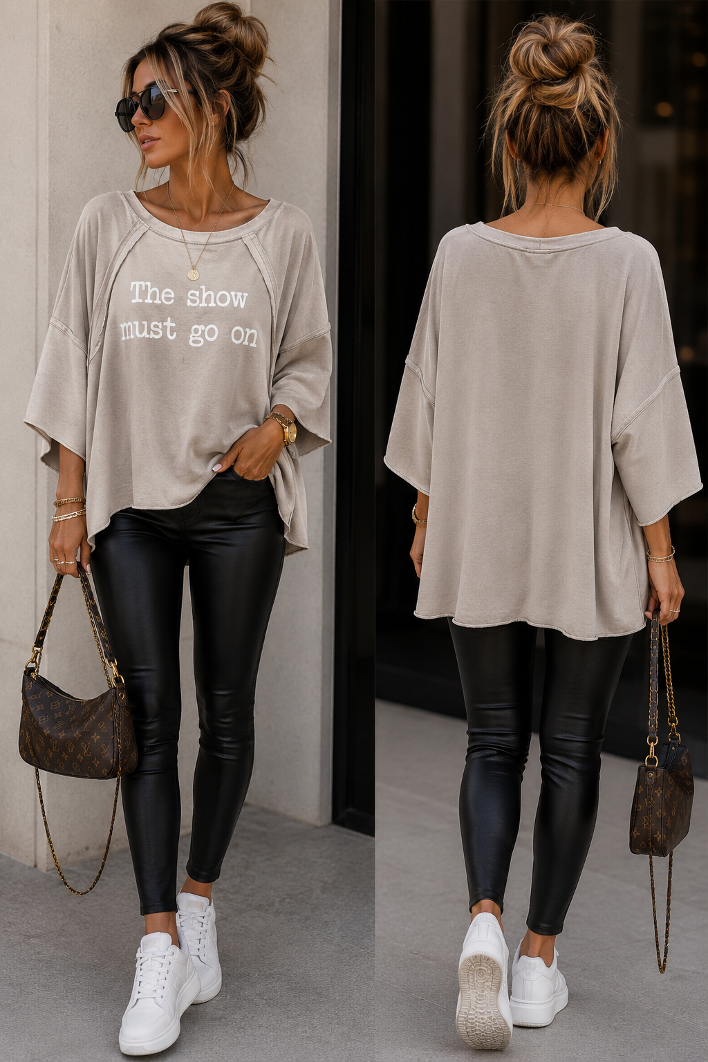 Statement Shirt „ the Show Must Go on „