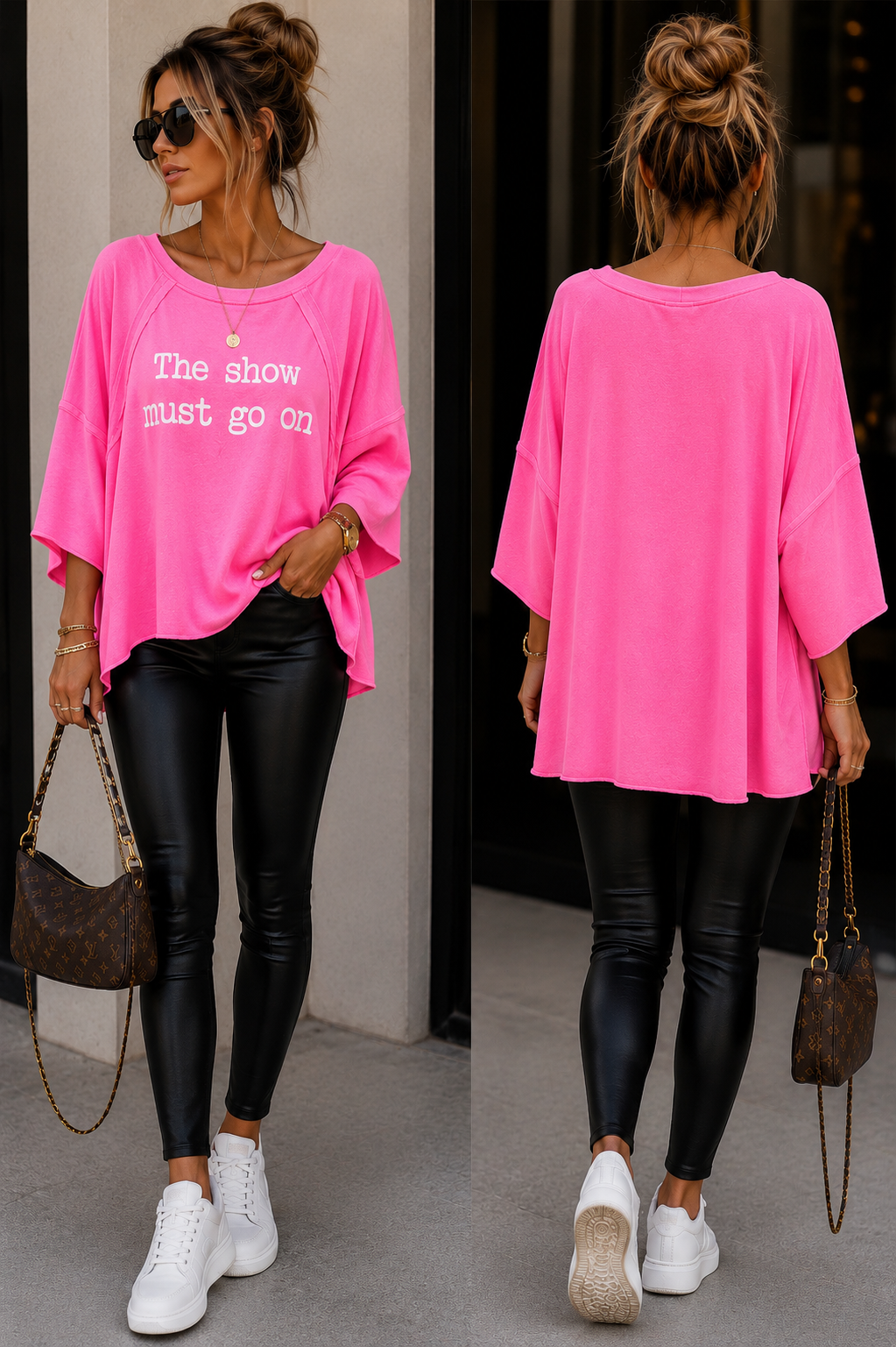 Statement Shirt „ the Show Must Go on „