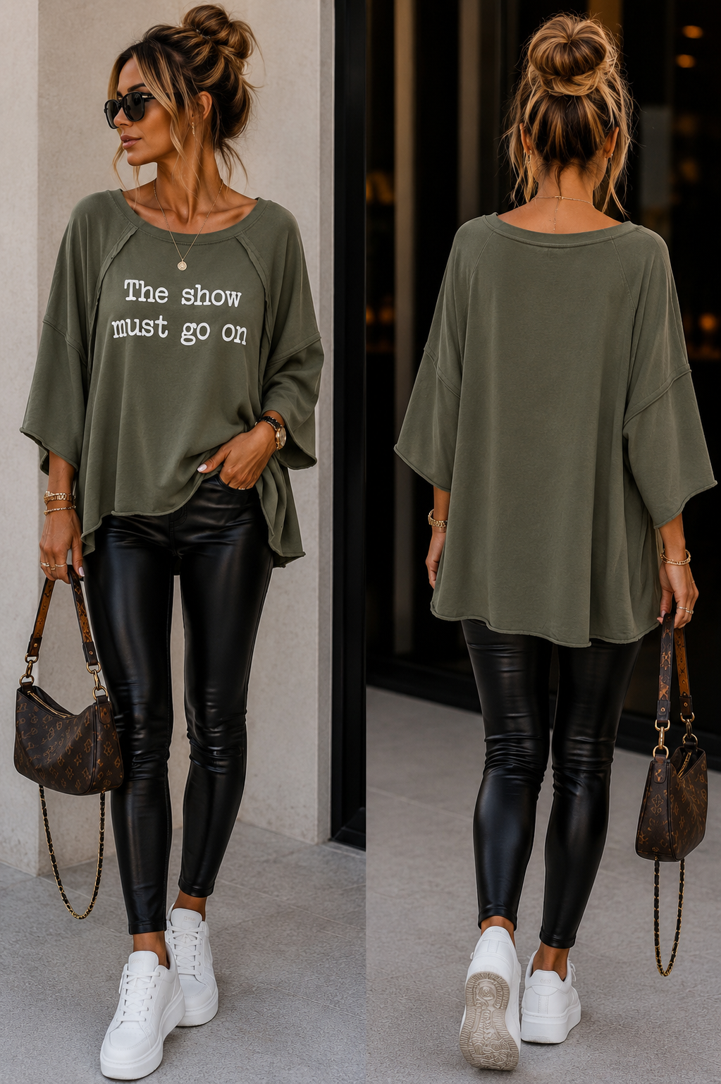 Statement Shirt „ the Show Must Go on „