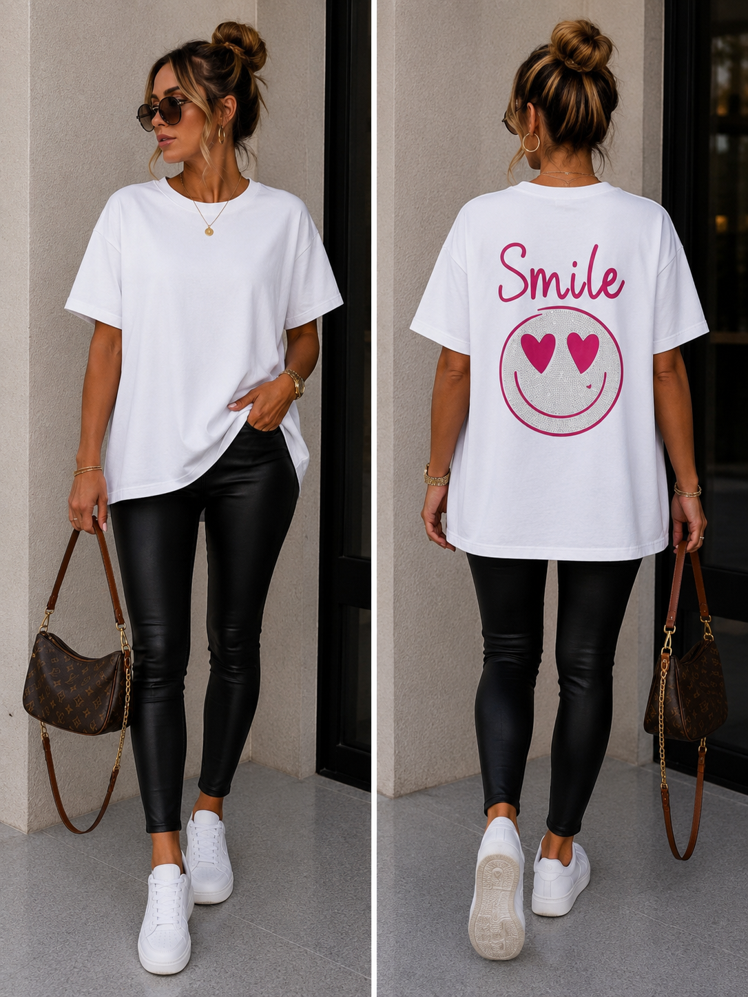 Statement - Shirt „ Smile „