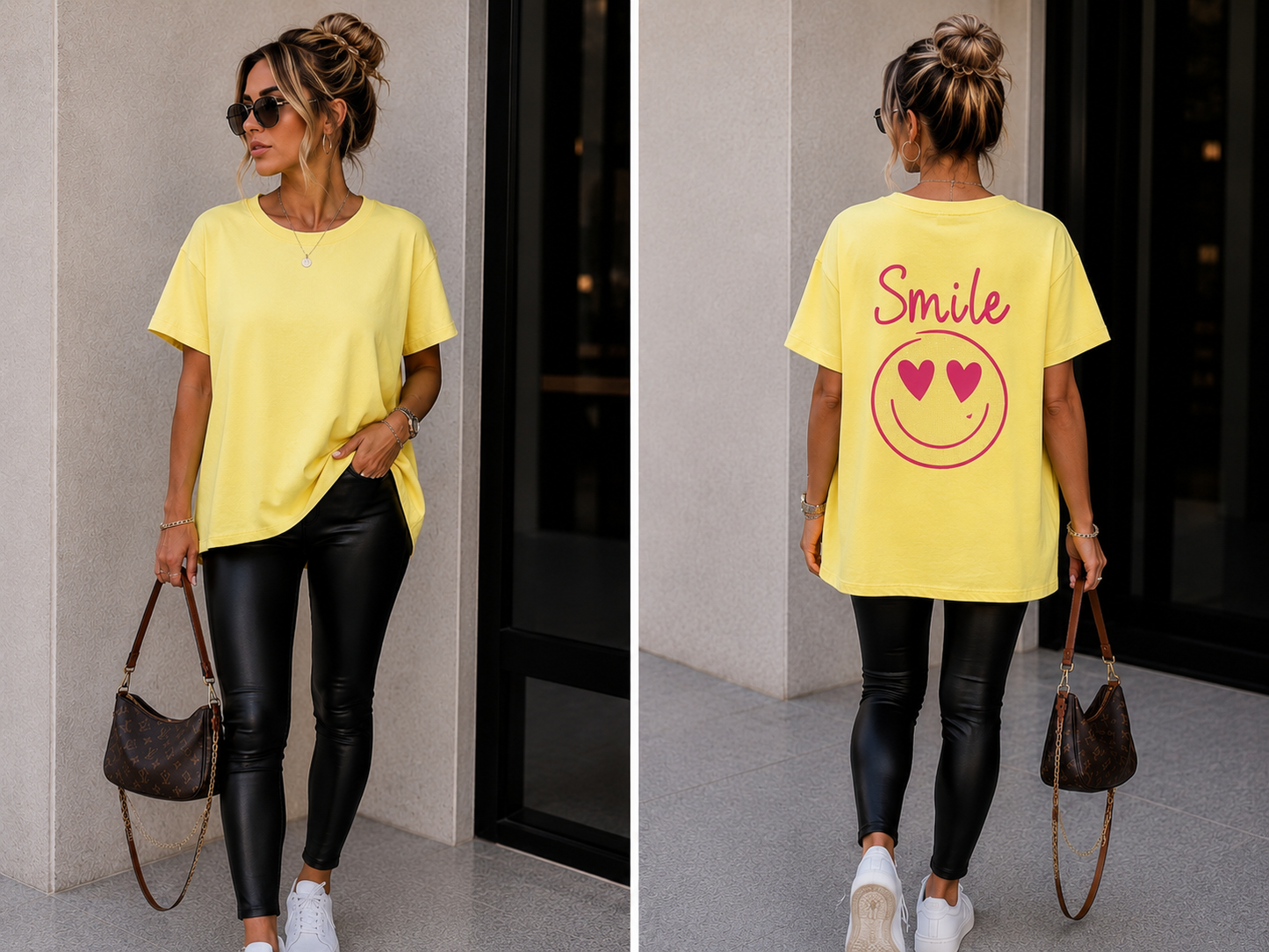 Statement - Shirt „ Smile „