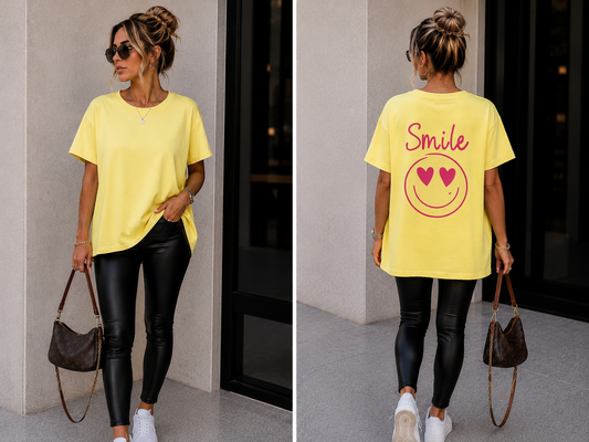 Statement - Shirt „ Smile „