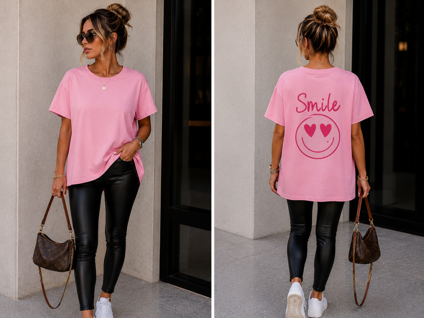 Statement - Shirt „ Smile „