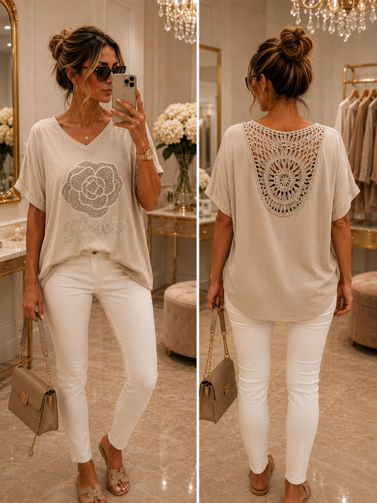 WOW! Shirt Flower ☀️😍