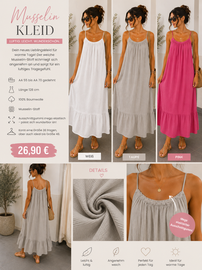 Musselin Kleid „ Ansa“