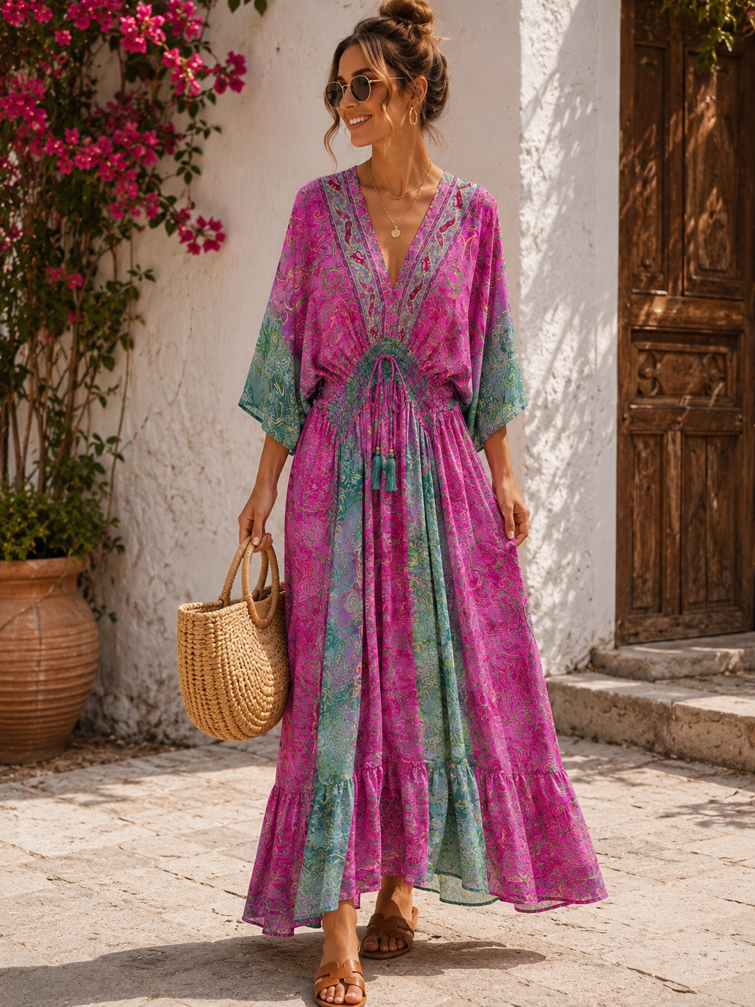 Boho - Seiden Traum „ Lina“