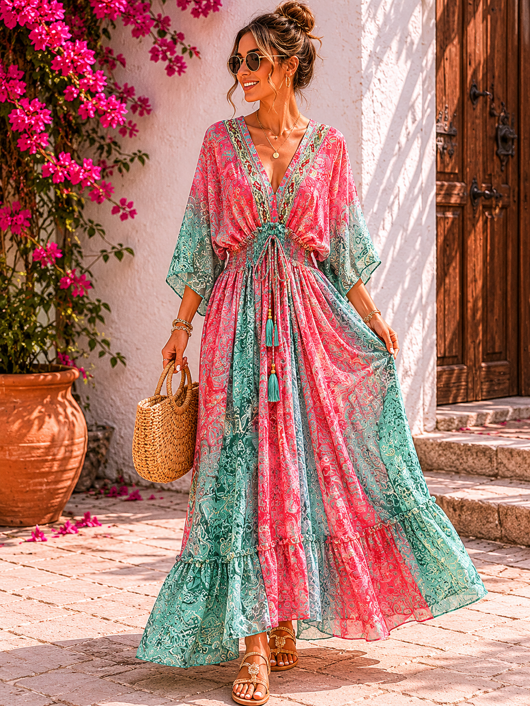 Boho - Seiden Traum „ Lina“