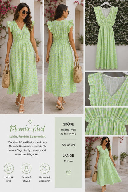 Musselin Leo Kleid