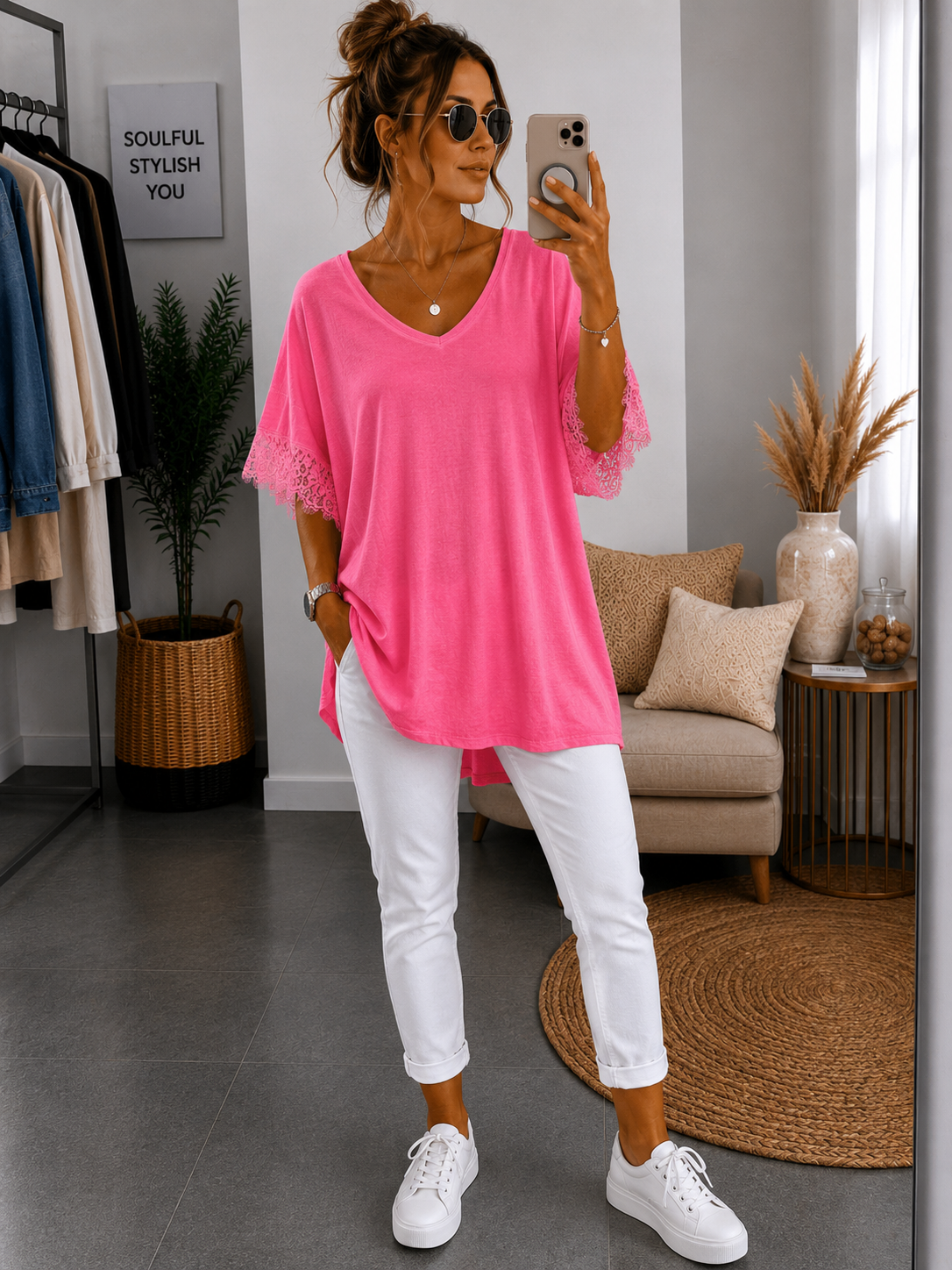 Spitzen Shirt „ Lena“