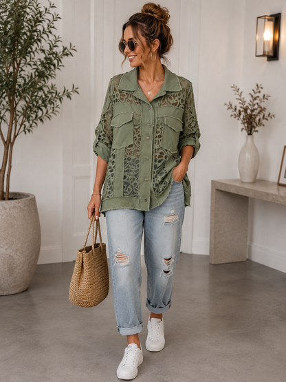 Spitzen Jacke „ Laura“