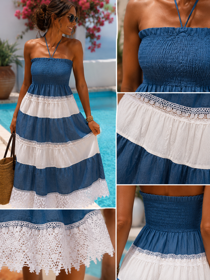 Sommerliches Neckholder Kleid