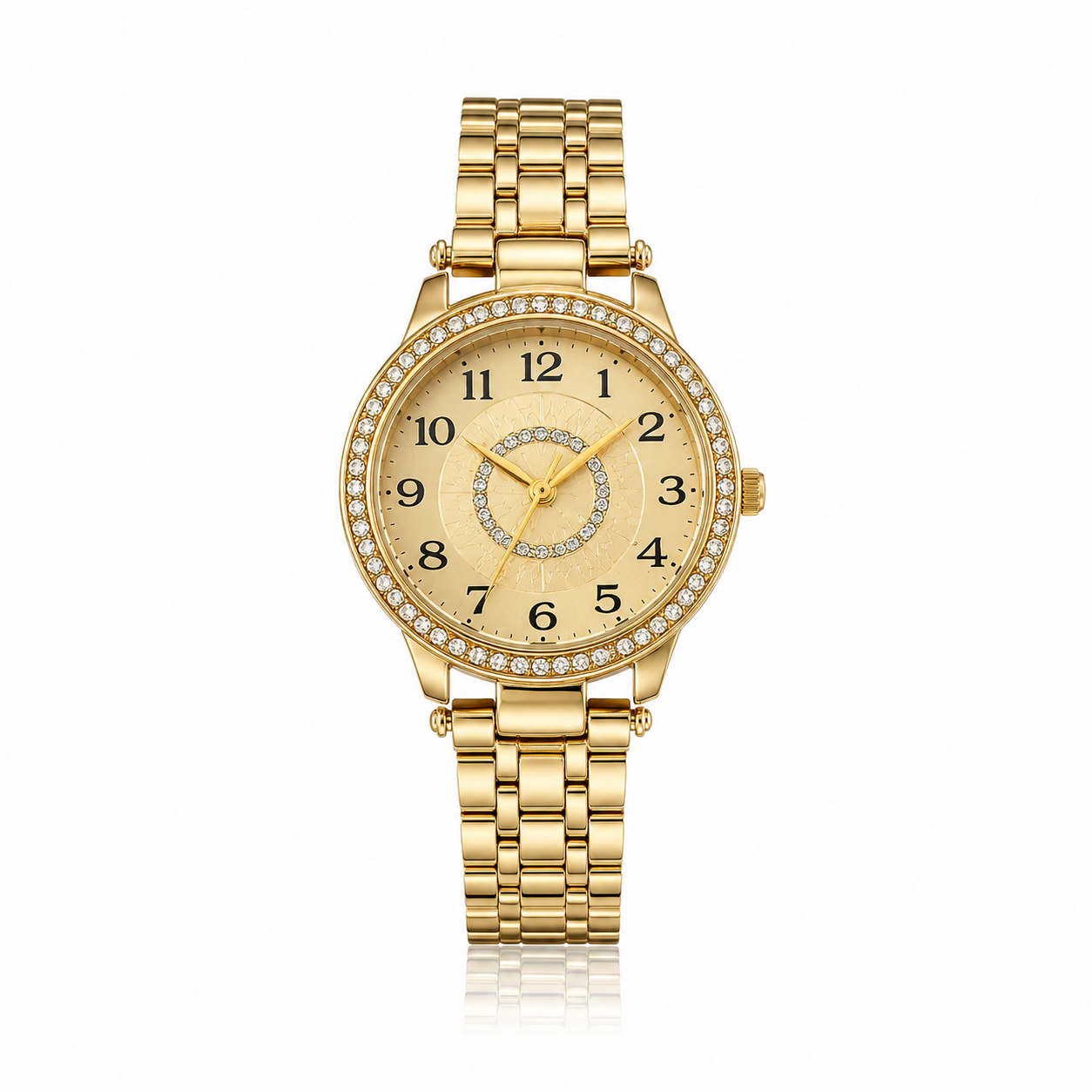 Damen Armband Uhr Golden