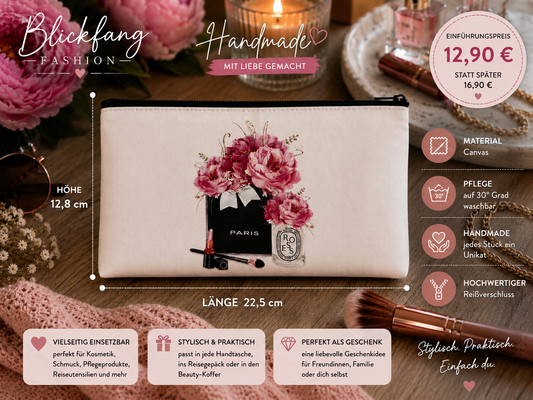 Kosmetik Täschle „ Fashion Flowers“