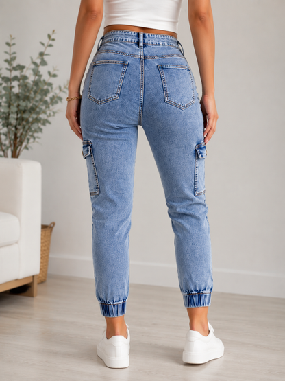 Karostar Cargo Jeans – Stylisch, bequem & ein echter Hingucker! 💙