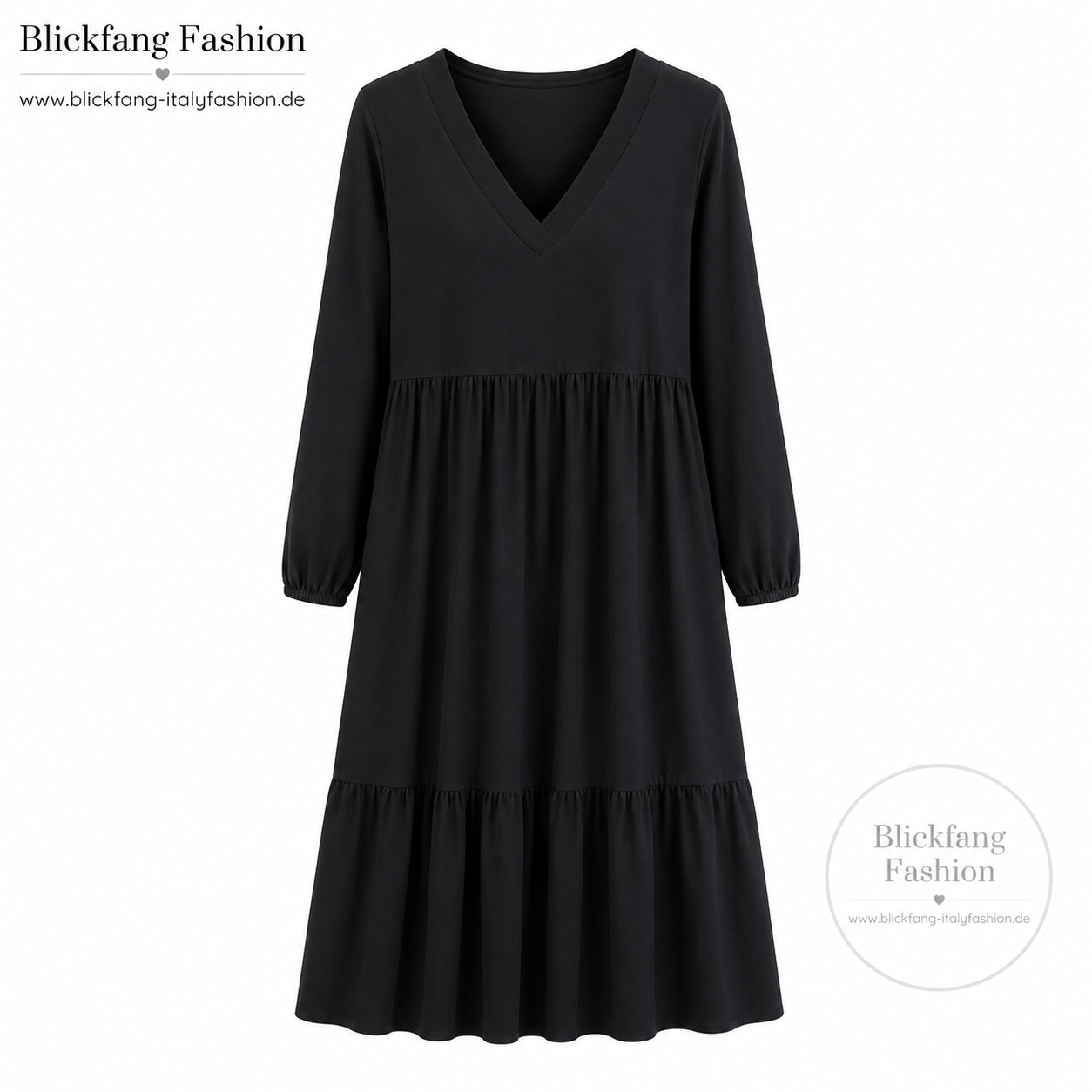 ✨ Maxikleid mit V-Ausschnitt – Zeitlos, feminin & wunderbar bequem