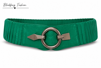 Italienischer Stretch-Gürtel mit Ringschließe – Das stilvolle Highlight für jedes Outfit in 9 Farben