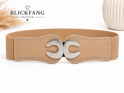 Stretchgürtel „Milano Elegance“ – Dein stylischer Blickfang für jedes Outfit