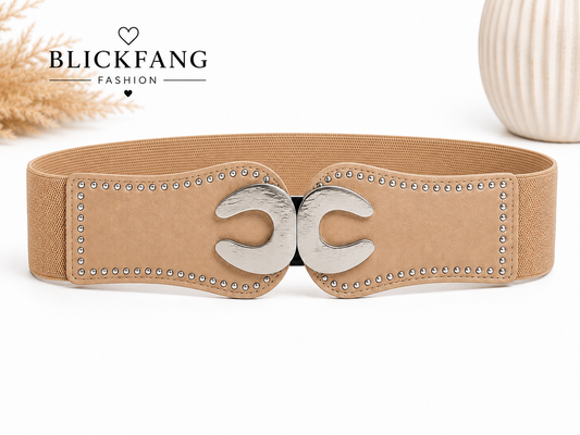 Stretchgürtel „Milano Elegance“ – Dein stylischer Blickfang für jedes Outfit