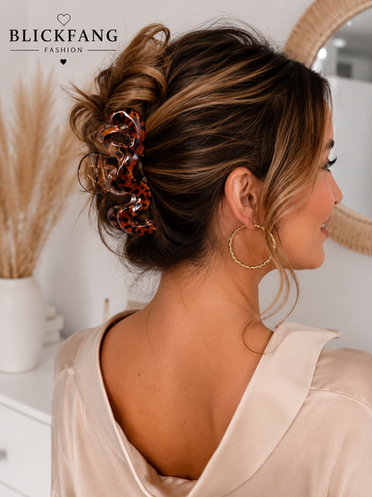 Leo Haarspange „Wave Glam“ – Stylischer Hingucker für deine Frisur