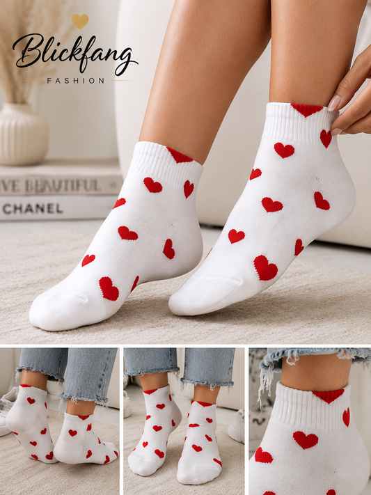 Herzenssocken – Kuschelkomfort mit Liebe | Blickfang Fashion