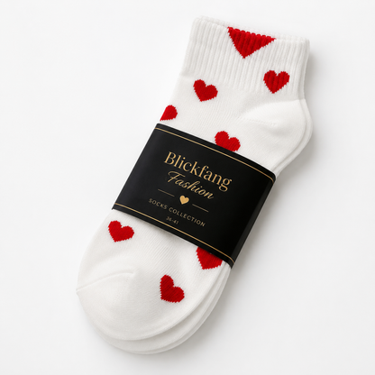Herzenssocken – Kuschelkomfort mit Liebe | Blickfang Fashion