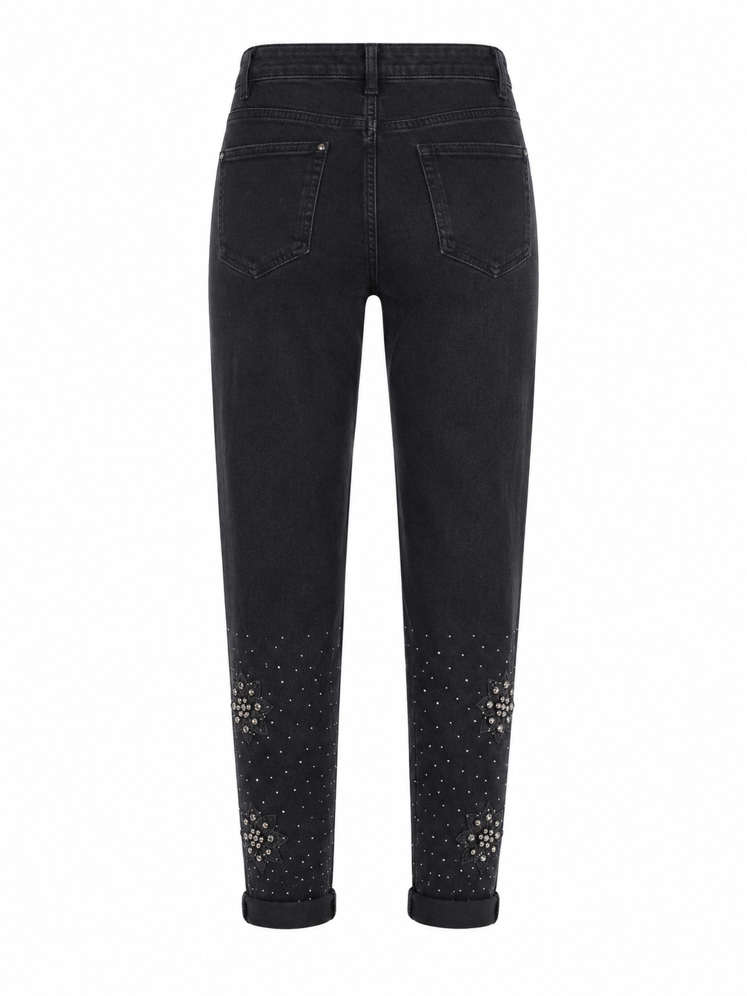 ✨ Redseventy Mom Fit Jeans mit Strassblüten – Neue Kollektion