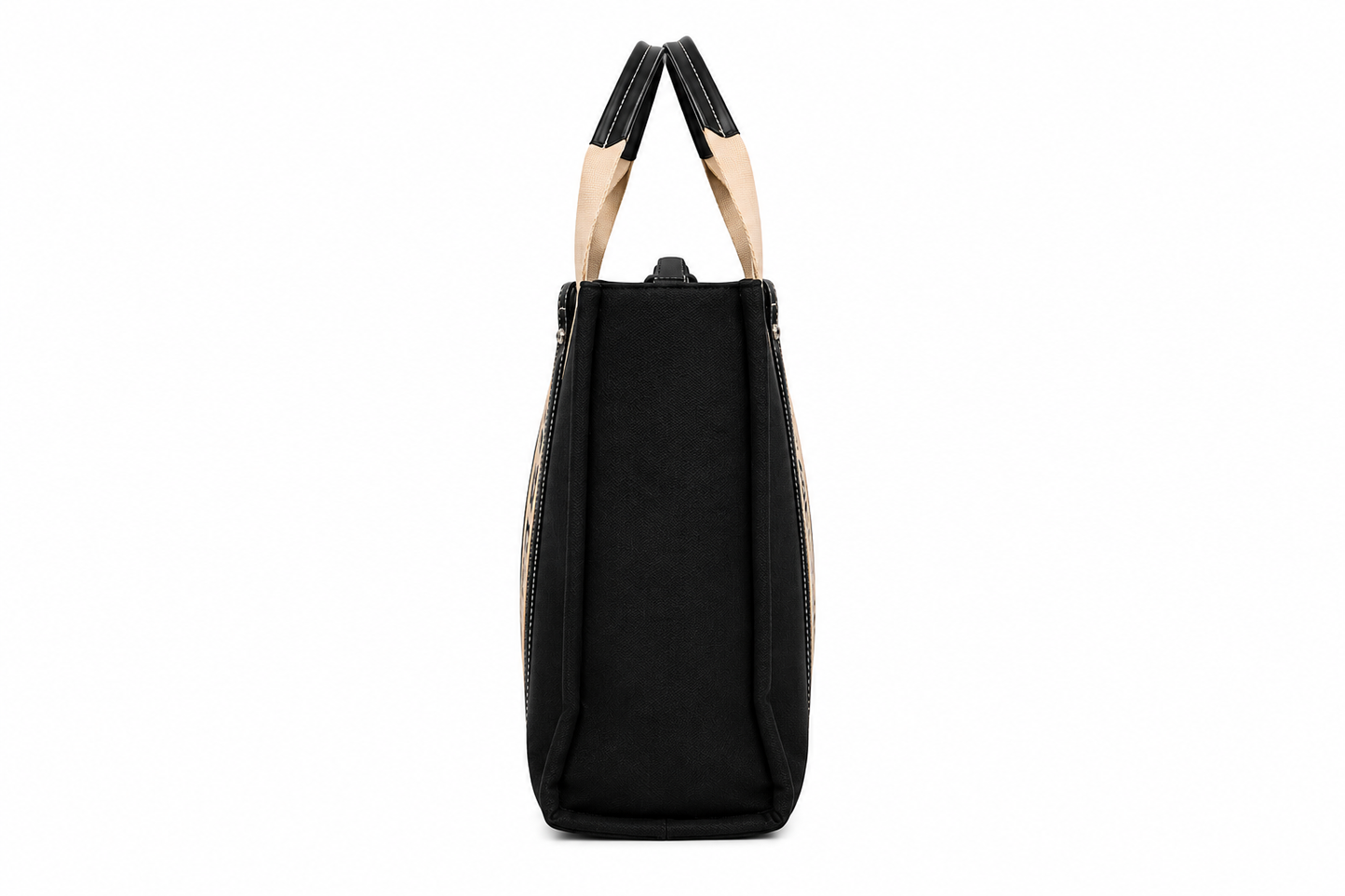 Statement Shopper “Lieblingsmensch” – Stilvolle Damen-Handtasche in Schwarz | Trendtasche für Alltag & Shopping | 39,90