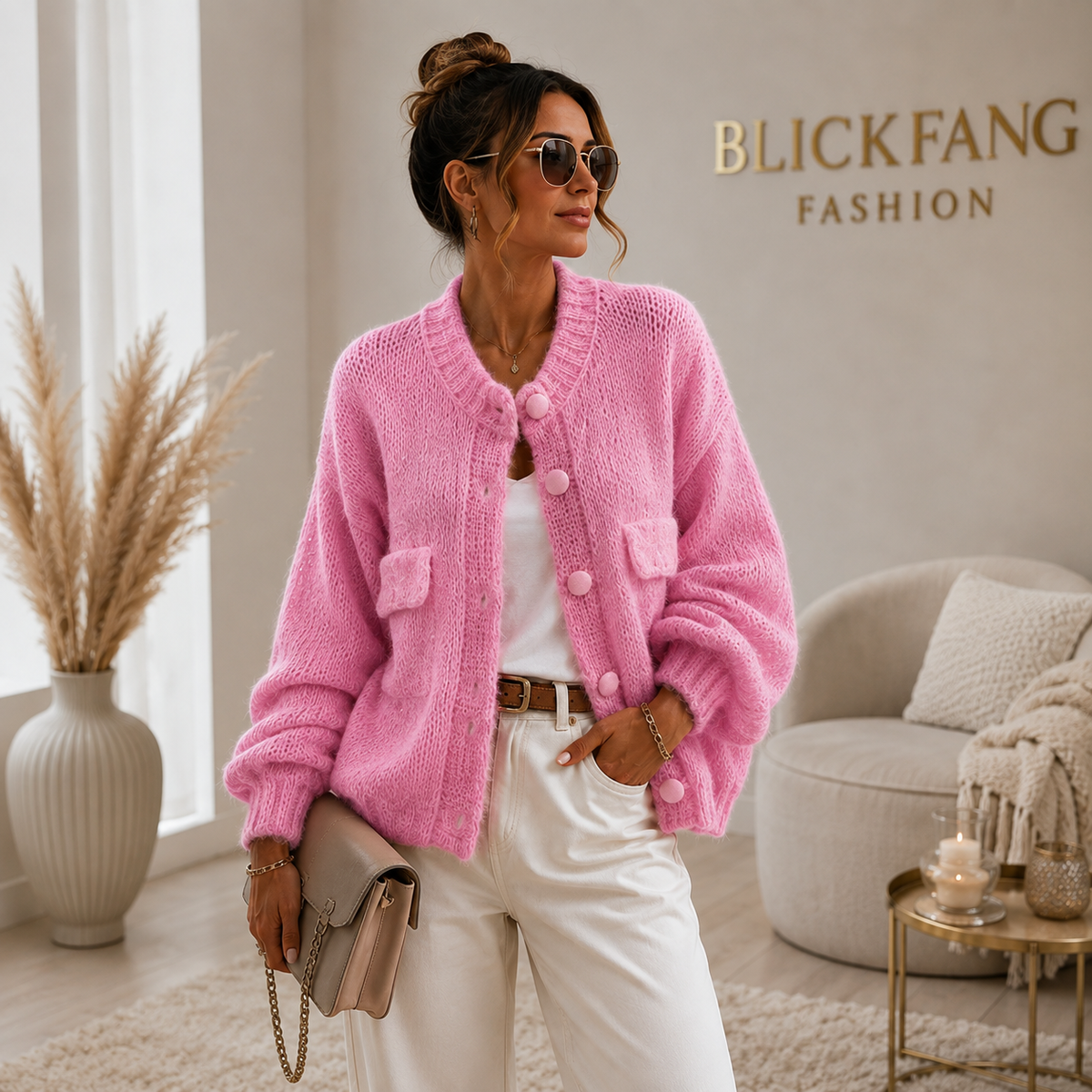 Premium Kuschel-Strickjacke – Weicher Cardigan in 9 Farben