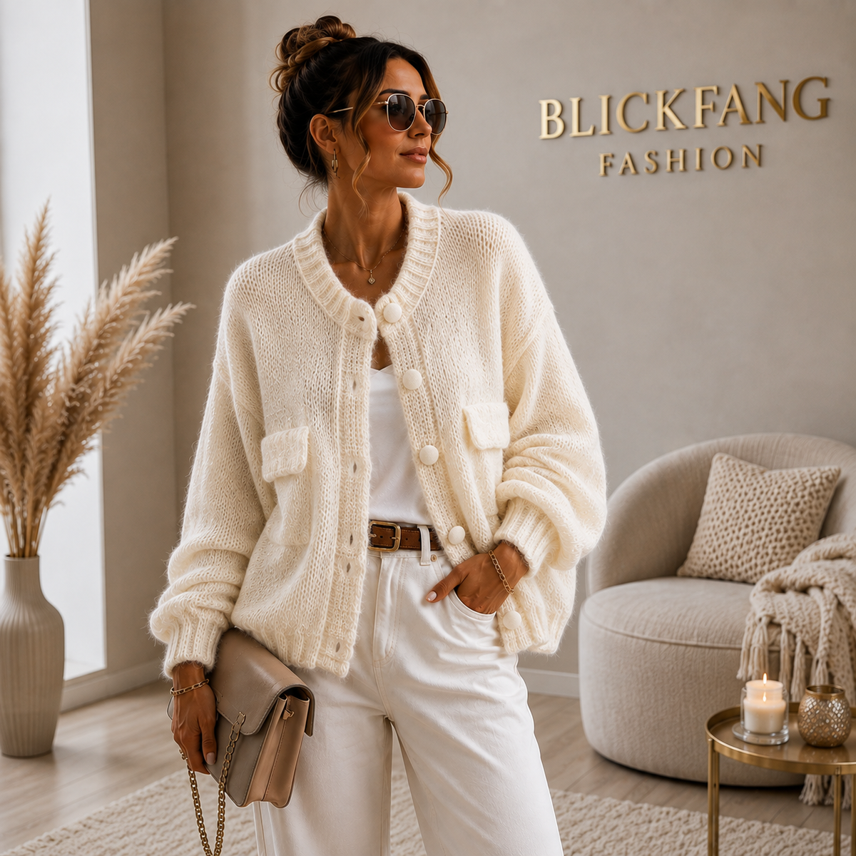 Premium Kuschel-Strickjacke – Weicher Cardigan in 9 Farben