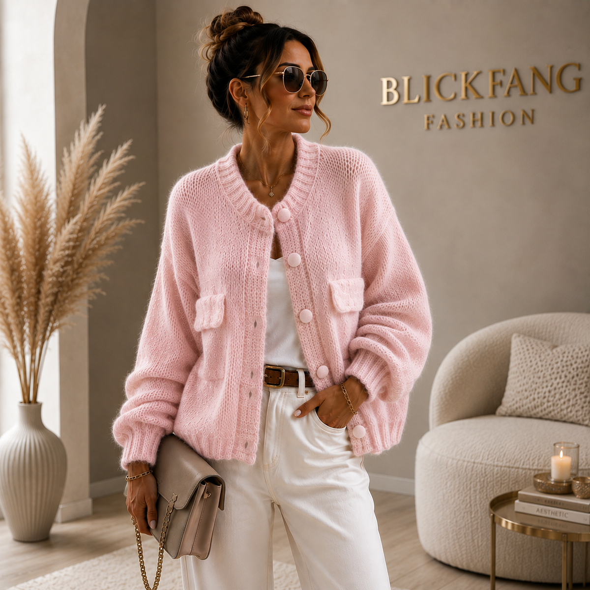 Premium Kuschel-Strickjacke – Weicher Cardigan in 9 Farben