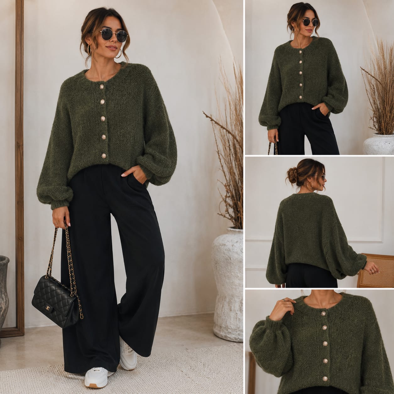 ✨ GOLDEN BUTTON – unsere neue Lieblings-Strickjacke ✨
