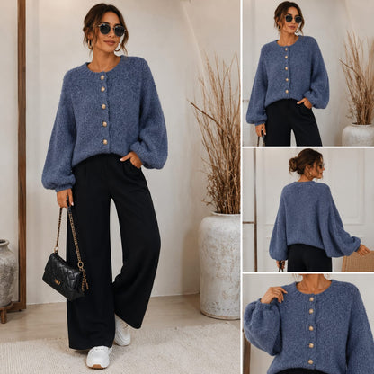✨ GOLDEN BUTTON – unsere neue Lieblings-Strickjacke ✨
