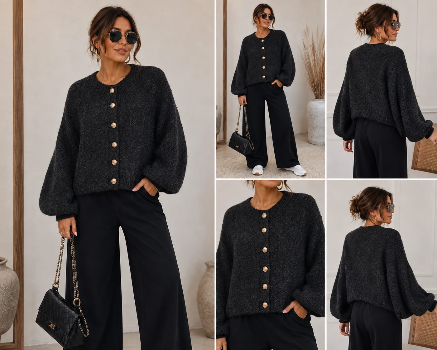 ✨ GOLDEN BUTTON – unsere neue Lieblings-Strickjacke ✨