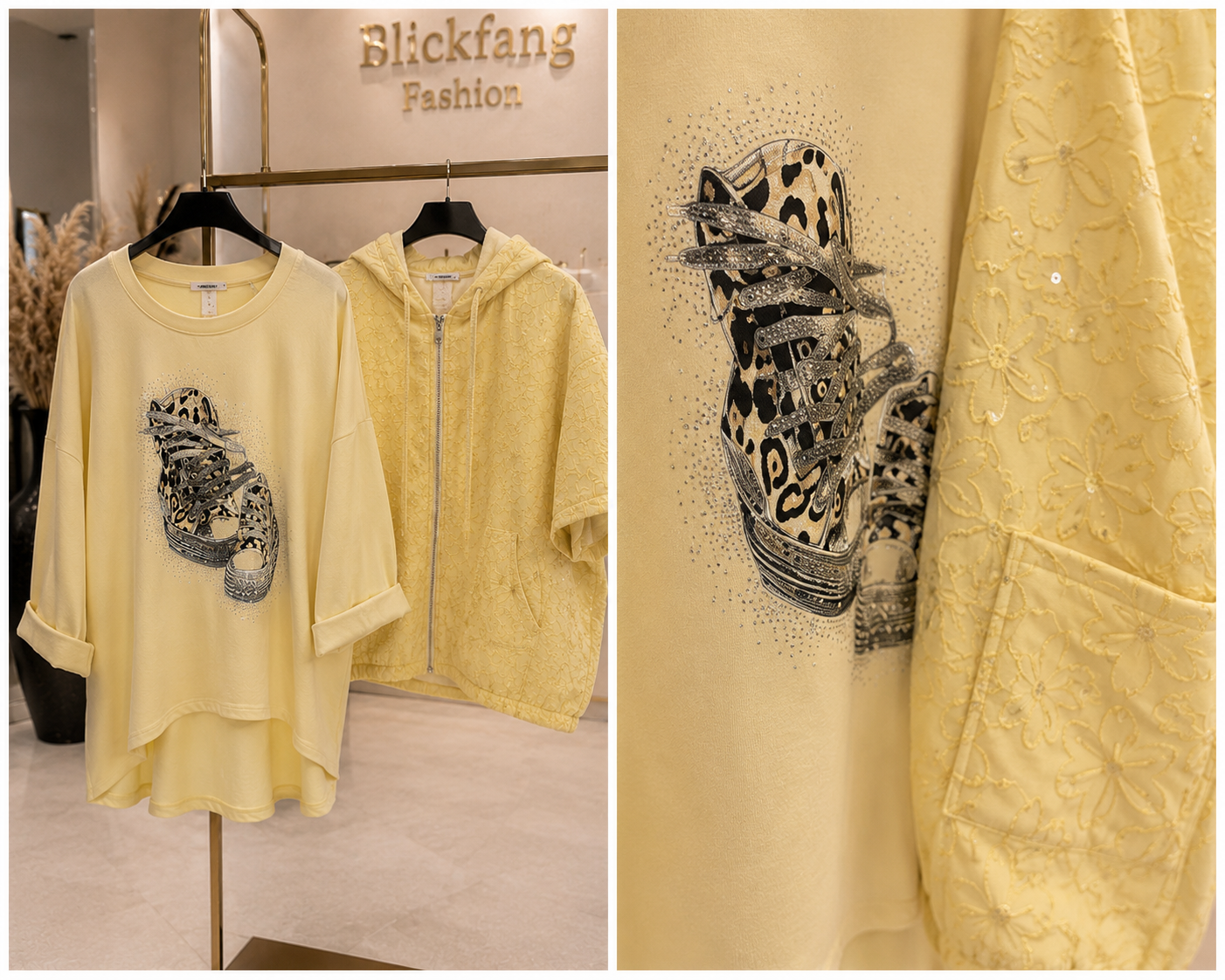 SUNSHINE LAYERING – Sneaker-Shirt & Kurzarm-Jacke 💛
