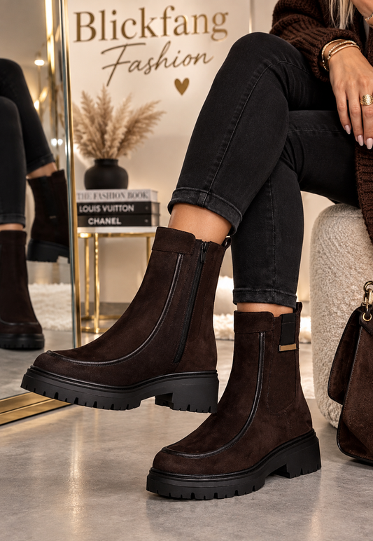 🤎 LUXURY CHOCOLATE BOOTS – Dein Statement für den Herbst 🍂✨