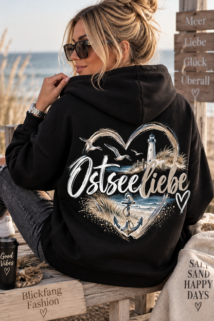 Ostseeliebe Hoodie – Meer im Herzen 🌊⚓